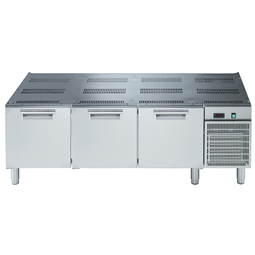 Modulární varná zařízení 700XP - Chlazená podestavba, 3x zásuvka, š. 1600mm <br> 371257